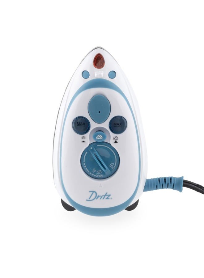 Dritz Notions 653380 Mighty Travel Steam Iron, White - Image 3